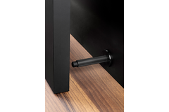 Deurstopper ARPA Ø50 aluminium rvs-look